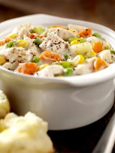 1 Cup Reduced Sodium Cream of Chicken or Turkey Soup (with Milk, Canned)