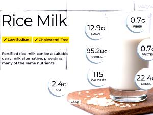 1 Cup Rice Beverage - Low Fat Plain