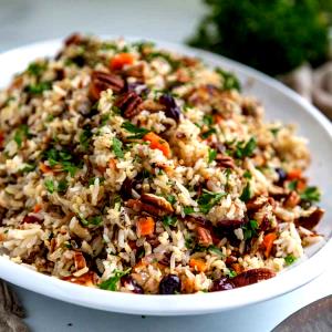 1 Cup Rice Pilaf Mix, Long Grain & Wild Rice, Pad