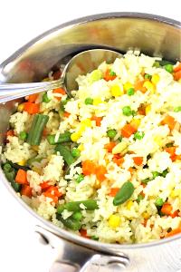 1 Cup Rice with Vegetables