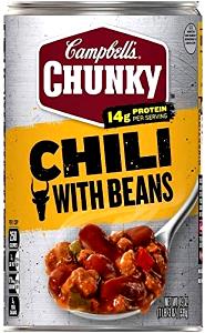 1 Cup Roadhouse Beef & Bean Chili, Chunky, Microwavable Bowls