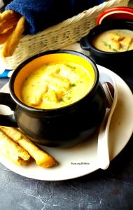 1 Cup Roasted Chicken W/Garlic Soup, Rts