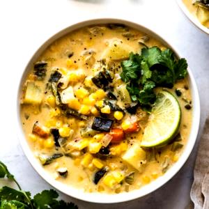 1 cup Roasted Poblano Corn Chowder (Cup)