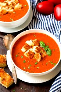 1 cup Roasted Tomato Basil with Croutons (Cup)