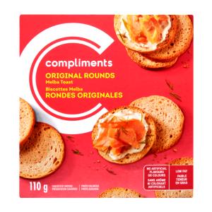 1 Cup Rounds Melba Toast
