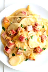 1 Cup Scalloped Potato with Ham