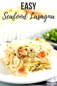 1 cup Seafood Lasagna