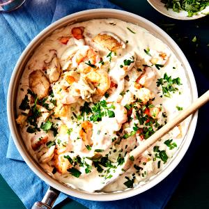 1 Cup Seafood Newburg