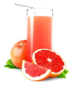 1 Cup Sections, With Juice Grapefruit (Pink and Red and White)