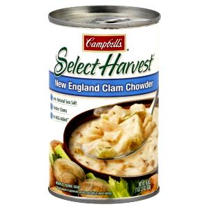 1 Cup Select Harvest, New England Clam Chowder