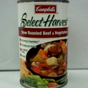 1 Cup Select Harvest, Slow Roasted Beef & Vegetables Soup