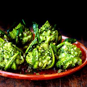 1 cup Select Romanesco Blend in a Gorgonzola Cream Sauce