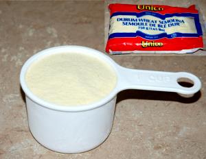 1 Cup Semolina (Cooked)