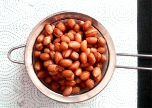 1 Cup Shelled Peanuts (with Salt, Boiled, Cooked)