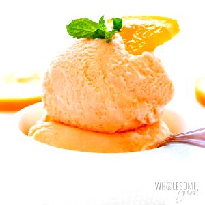 1 Cup Sherbet, Orange, Fat Free