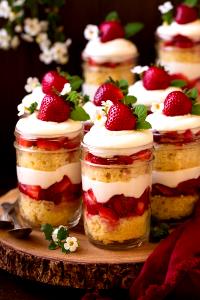 1 cup Shortcake Dessert Cups