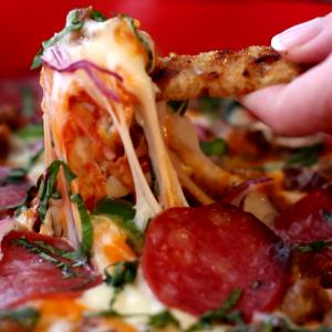 1 Cup Shredded Brick Cheese (with Salami)