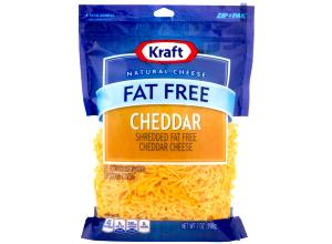 1 Cup Shredded Low Sodium American or Cheddar Type Processed Cheese