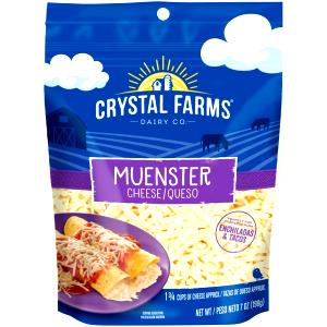 1 Cup Shredded Muenster Cheese