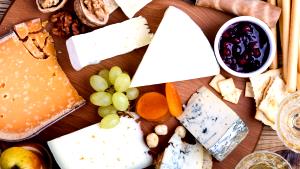 1 Cup Shredded Processed Cheese (with Wine)