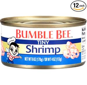 1 Cup Shrimp (Canned)