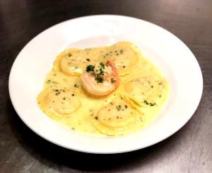 1 cup Shrimp Scampi Ravioli
