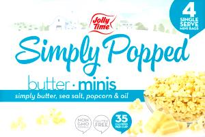 1 cup Simply Popped Popcorn