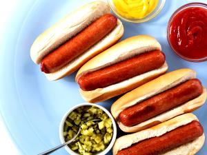 1 Cup Sliced Beef and Pork Frankfurter or Hot Dog