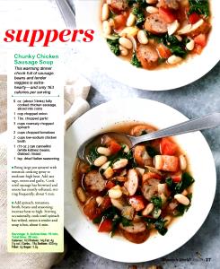 1 Cup Sliced Chicken Sausage