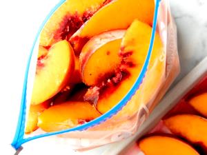 1 Cup Sliced Frozen Peach with Sugar