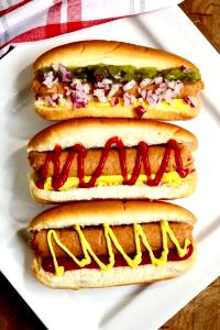 1 Cup Sliced Meatless Frankfurter or Hot Dog