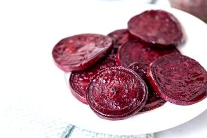 1 Cup Slices Cooked Beets (From Fresh, Fat Added in Cooking)