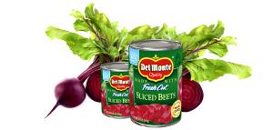 1 Cup Slices Low Sodium Beets (Fat Not Added in Cooking, Canned)