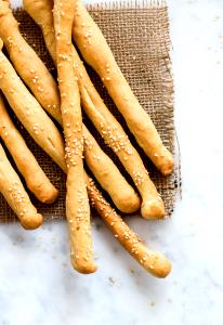 1 Cup Small Pieces Hard Bread Sticks