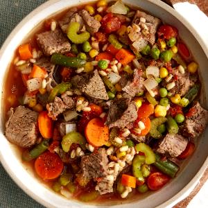 1 Cup Soup, Beef Vegetable Barley, Hearty - Concentrate