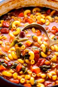 1 Cup Soup, Minestrone, Original Style With Chicken & Beef - Concentrate