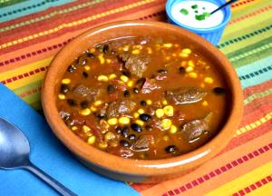1 cup Southwestern Steak Soup (Cup)