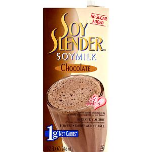 1 Cup Soy Milk, Soy Slender, Chocolate (Soymilk)