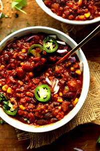 1 Cup Spicy Red Lentil Chili