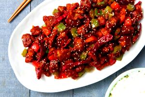 1 cup Spicy Szechuan Style Chicken
