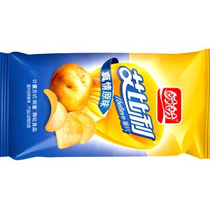 1 Cup Stacked (approx 20 Chips) Restructured Potato Chips