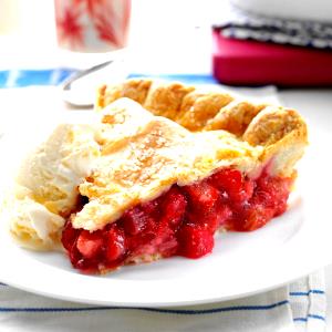 1 Cup Strawberry-Rhubarb Pie (Two Crust)
