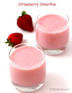 1 Cup Strawberry Smoothie