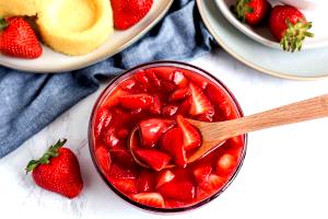 1 Cup Strawberry Toppings