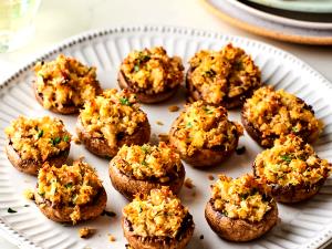 1 Cup Stuffed Mushrooms