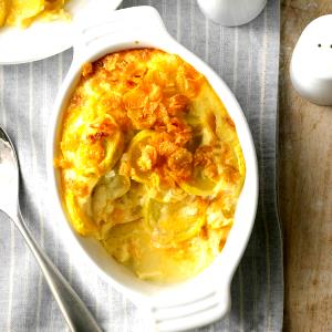 1 Cup Summer Squash Casserole with Cheese Sauce