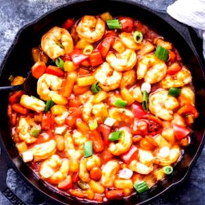 1 Cup Sweet and Sour Shrimp