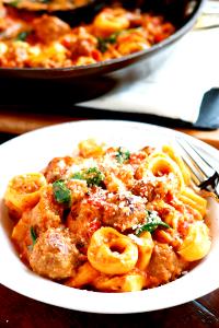 1 Cup Sweet Italian Sausage Tortelloni