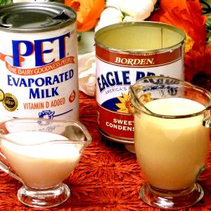 1 Cup Sweetened Condensed Milk (Diluted)