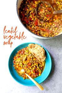 1 cup Three Lentil Vegetable Soup (Cup)